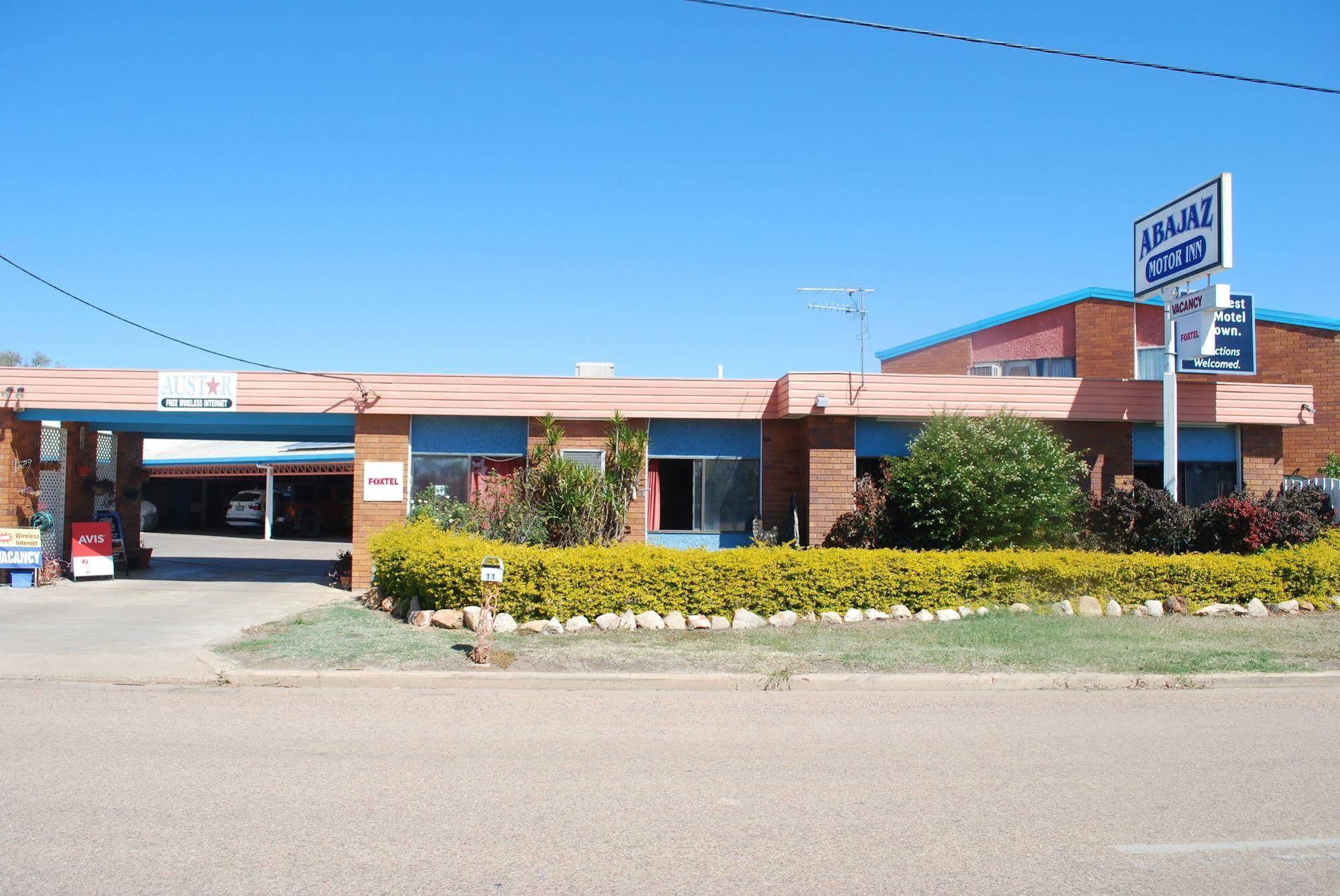 Abajaz Motel-Central-King Bed-Shaded Parking Longreach Exterior foto